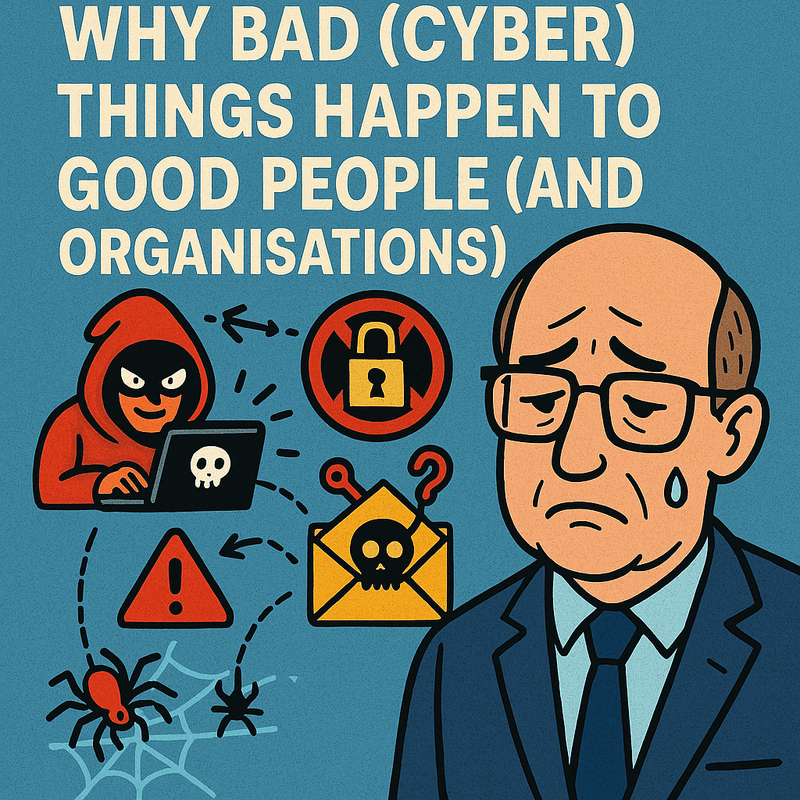 Why Bad (Cyber) Things Happen to Good People (and Organisations)