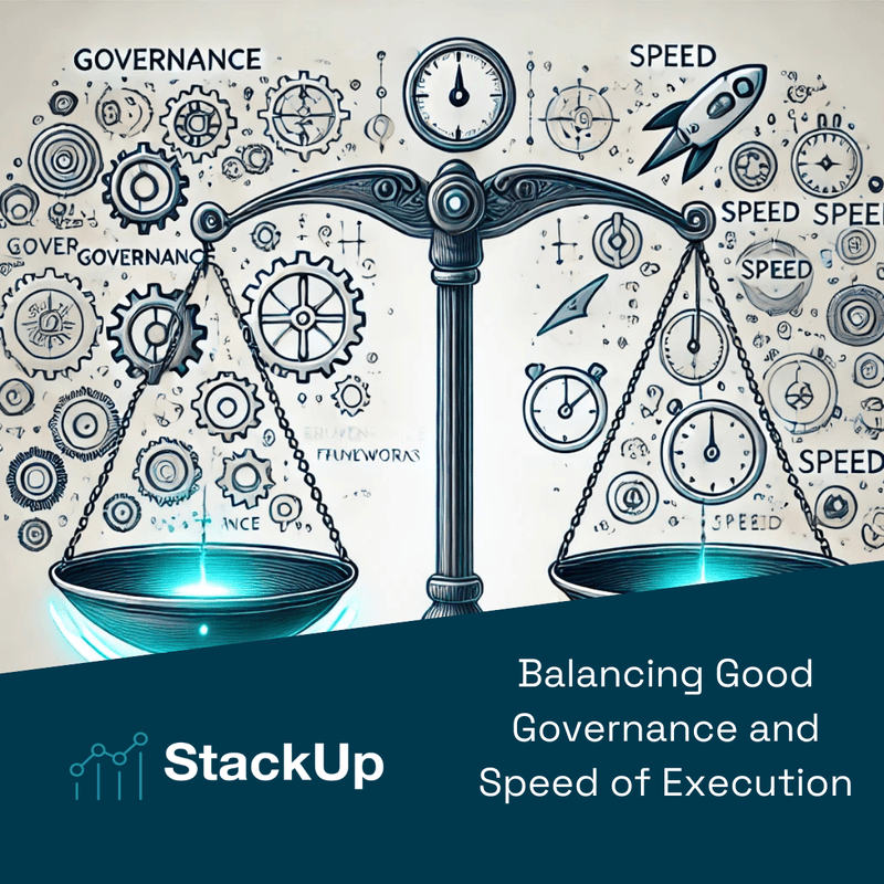 Good Governance and Speed of Execution: Achieving Both with StackUp