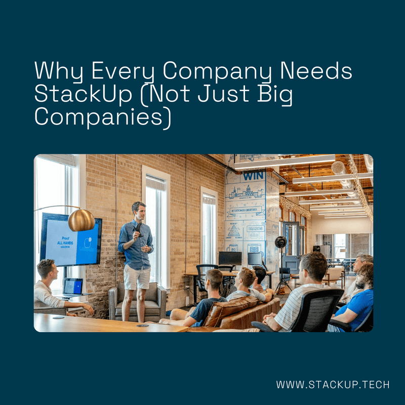 Are We Too Small to Use StackUp?